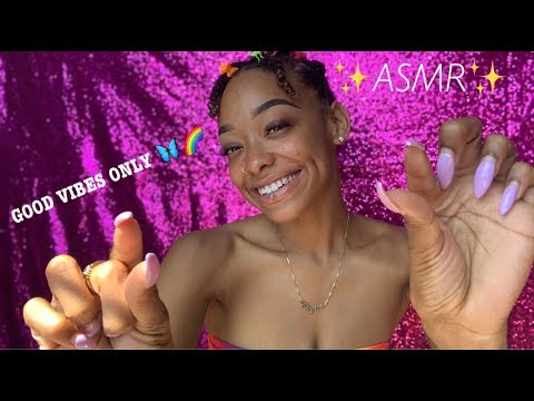 ASMR | PLUCKING AWAY YOUR NEGATIVE VIBES 🌈🤫