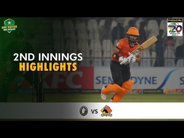 2nd Innings Highlights | Khyber Pakhtunkhwa vs Sindh | Final Match 33 | National T20 2022 | MS2T