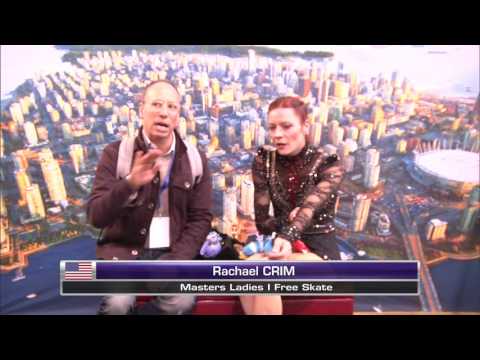 Rachel Crim - Masters Ladies I Free - 2016 ISU Adult Figure Skating Competition Vancouver