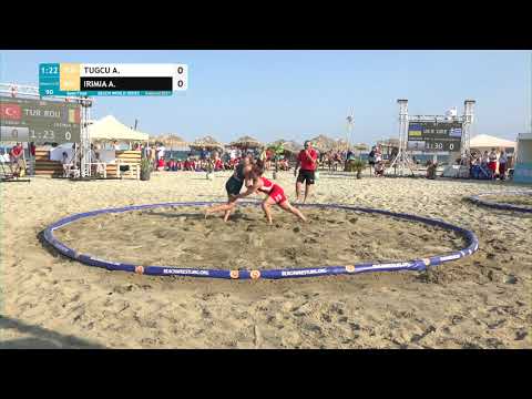1/2 Women's BW - 70 kg: A. TUGCU (TUR) v. A. IRIMIA (ROU)