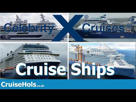 Ships of Celebrity Cruises | CruiseHols Guide to the Celebrity X Cruise Line Fleet of Ships