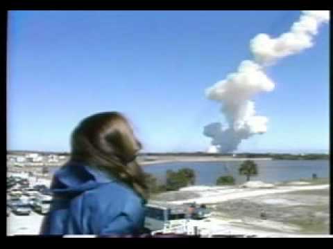 Space Shuttle Challenger Explosion Watched by Back Up Teacher