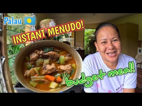 HOW TO MAKE DELICIOUS INSTANT FILIPINO DISH CHICKEN MENUDO  mystyle🇵🇼