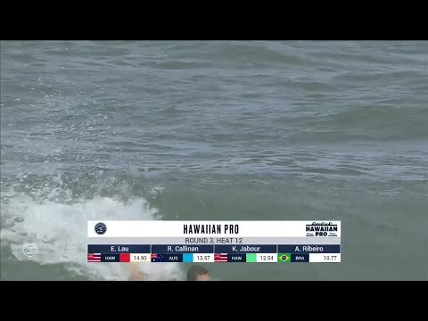 Hawaiian Pro, Men's Qualifying Series - Round 3 heat 12