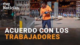 OLA de CALOR: TRABAJADORES de LIMPIEZA de Madrid no trabajarán de tarde con ALTAS TEMPERATURAS IRTVE