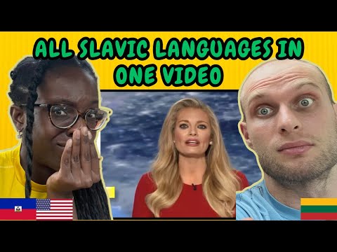 REACTION TO ALL SLAVIC LANGUAGES IN ONE VIDEO!