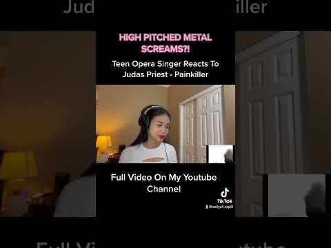 #judaspriest #painkiller #metal #metalscream #band #teen #opera #singer #reacts #singingreaction