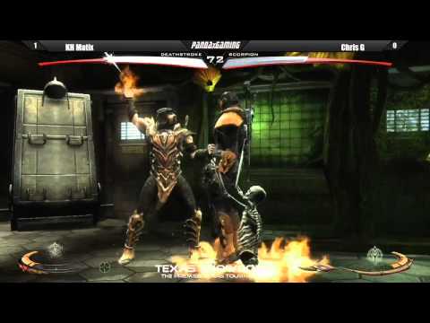 KH Matix vs Chris G - Injustice: Gods Among Us (Texas Showdown)