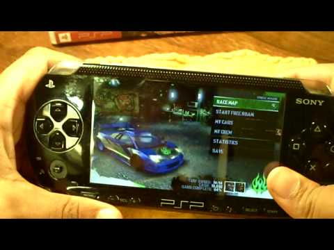 need for speed carbon own the city psp video