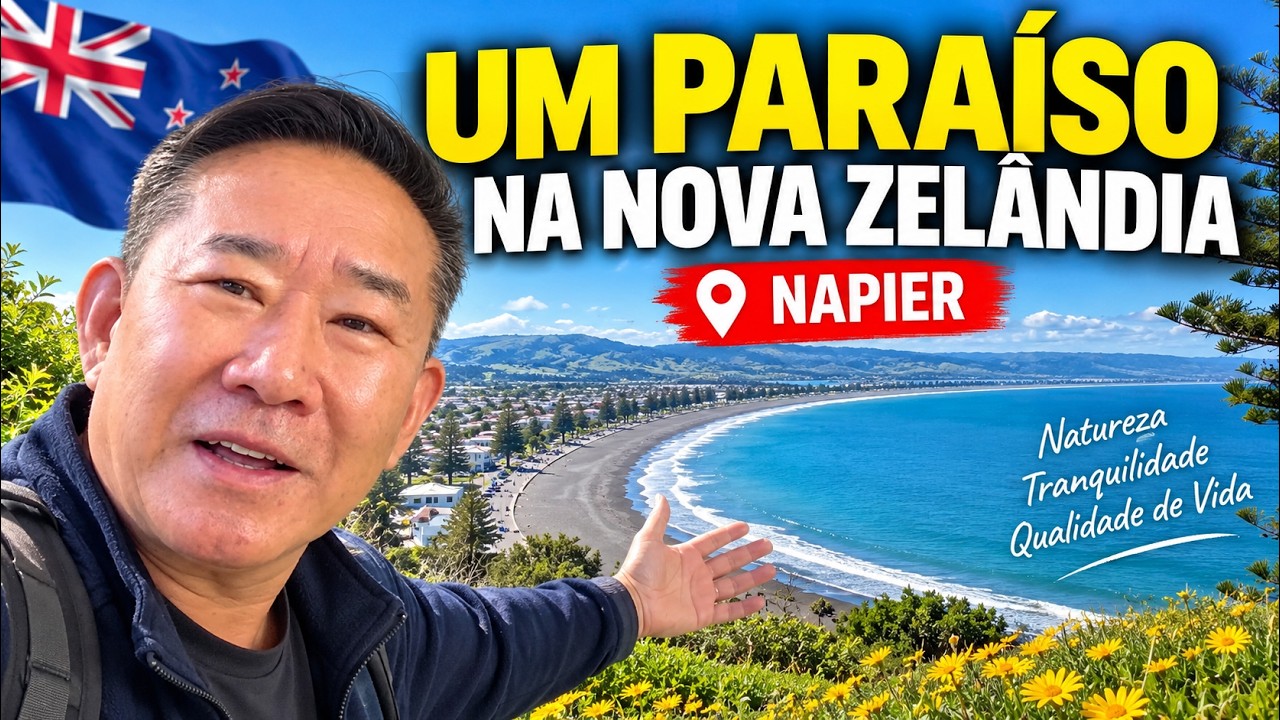 EU ENCONTREI UM PARAÍSO NA NOVA ZELÂNDIA | Peter Liu