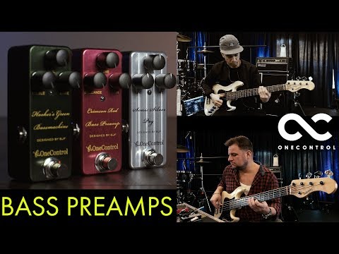 Three Bass Preamps || One Control Wednesday
