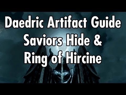Savior's Hide/Ring of Hircine - Daedric Artifacts Guide Skyrim