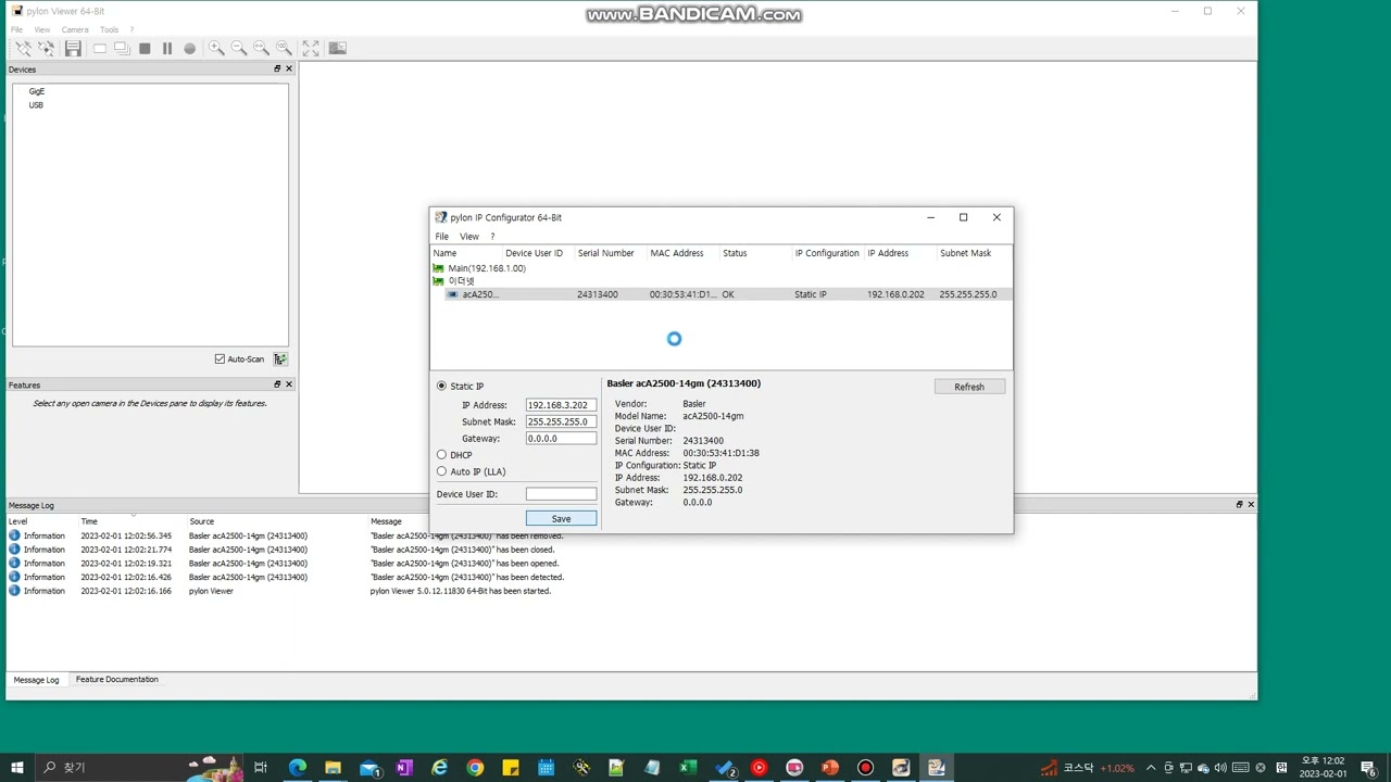 Pylon IP setup