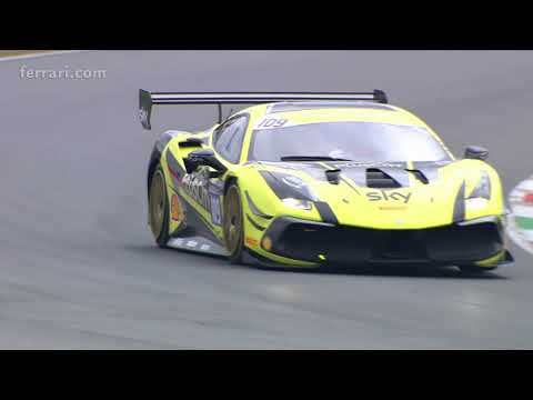 Ferrari Challenge  Mugello 2021   Ernst Kirchmayr vincitore Coppa Shell Finali Mondiali