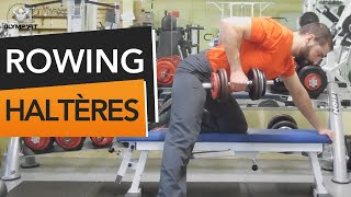 Rowing haltère unilatéral