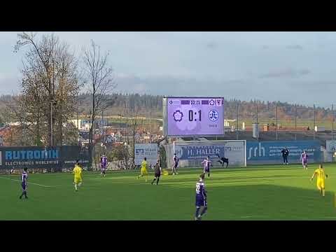 2022 1126 Oberliga BW 22/23 FC Nöttingen vs. SV Stuttgarter Kickers Tor zum 0:2