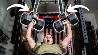 [討論] 啞鈴上斜胸推，多重以後會想放棄？