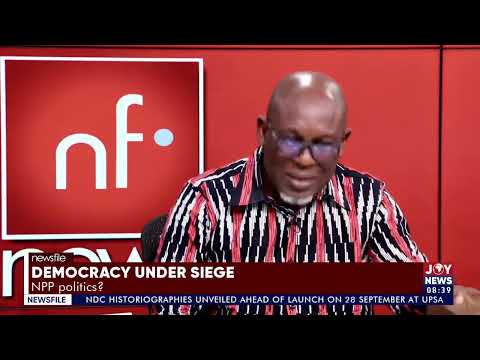 Kofi Bentil: Demonstrations can help protect democracy from excesses. #Newsfile