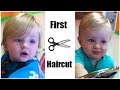 Cayden S 1st Haircut 08 27 2014