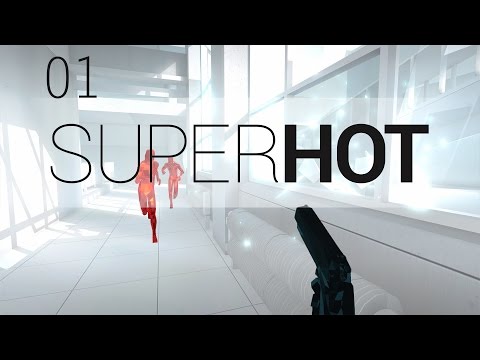 Let's Play SUPERHOT - Ep.01 - Gameplay Introduction - SUPERHOT Gameplay!