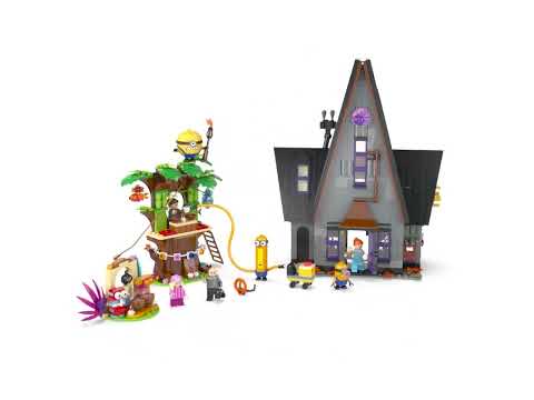 Vidéo LEGO Moi, Moche et Méchant 75583 : Le manoir familial des Minions et de Gru