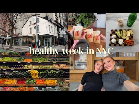 Gesunde Neustartwoche in NYC | Selbstgekochte Mahlzeiten, Workouts, Lymphdrainage-Massagen + Selb...