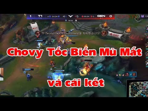 Cầm Yasuo Chovy Tốc Biến Úp Mặt  Vào Sông Quê Gumayusi Làm Gỏi
