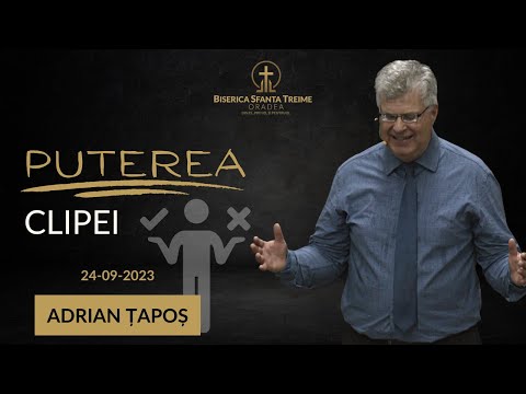 Adrian Țapoș | Puterea clipei | 24-09-2023 | Biserica Sfânta Treime Oradea