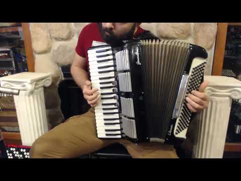 4388 - Black Generalfisa Classic Piano Accordion LMM 41 120 $699