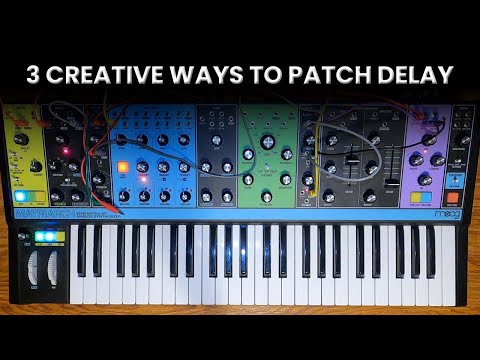 Moog Matriarch - 3 Creative Ways to Patch Delay