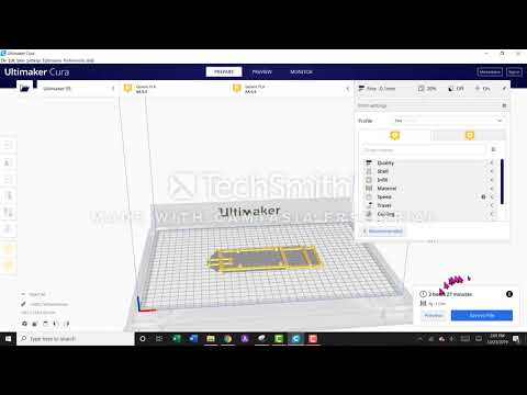 How to save gcode file from .stl file in Ultimaker Cura