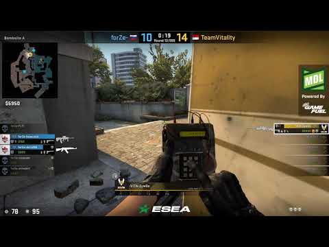 ZywOo INSANE 1v5 ACE on Overpass