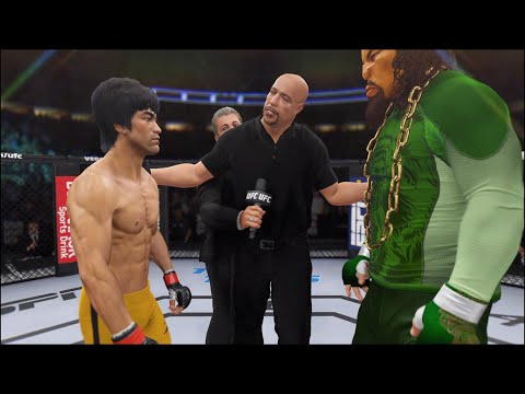 Bruce Lee vs. Mandarin - EA Sports UFC 4 - Epic Fight 🔥🐲
