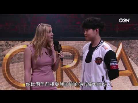 [MSI 2017] Interview with SKT Huni after winning SKT and G2.