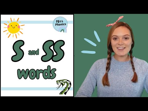 Learn to Blend s Words with Miss Phonics Phonics Blending Practice for Kids British Teacher