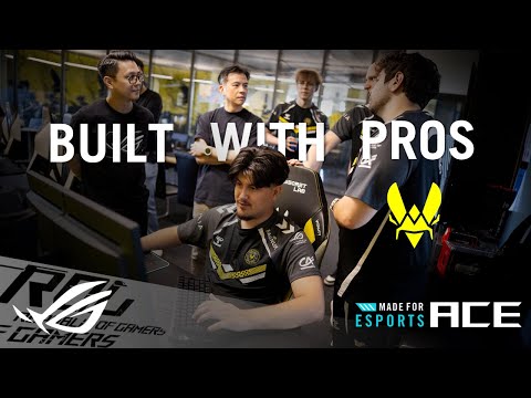 Built With Pros: Team Vitality x ROG Ace Esports Collection | ROG
