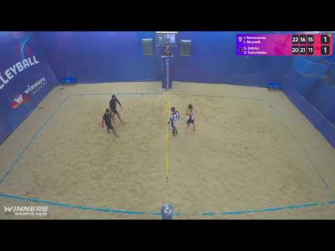 19:15 I.Romanenko / I.Skrynnik - S.Zalizko / V.Tyshchenko 19.01.2023 |Winners Beach Volleybal