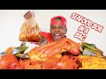 SPICY CRAWFISH SNOW CRAB SEAFOOD BOIL MUKBANG