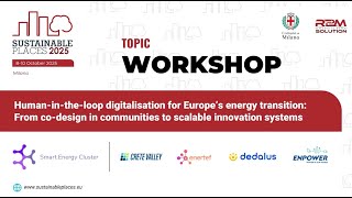 Workshop - Human-in-the-loop digitalisation for Europe's energy transition
