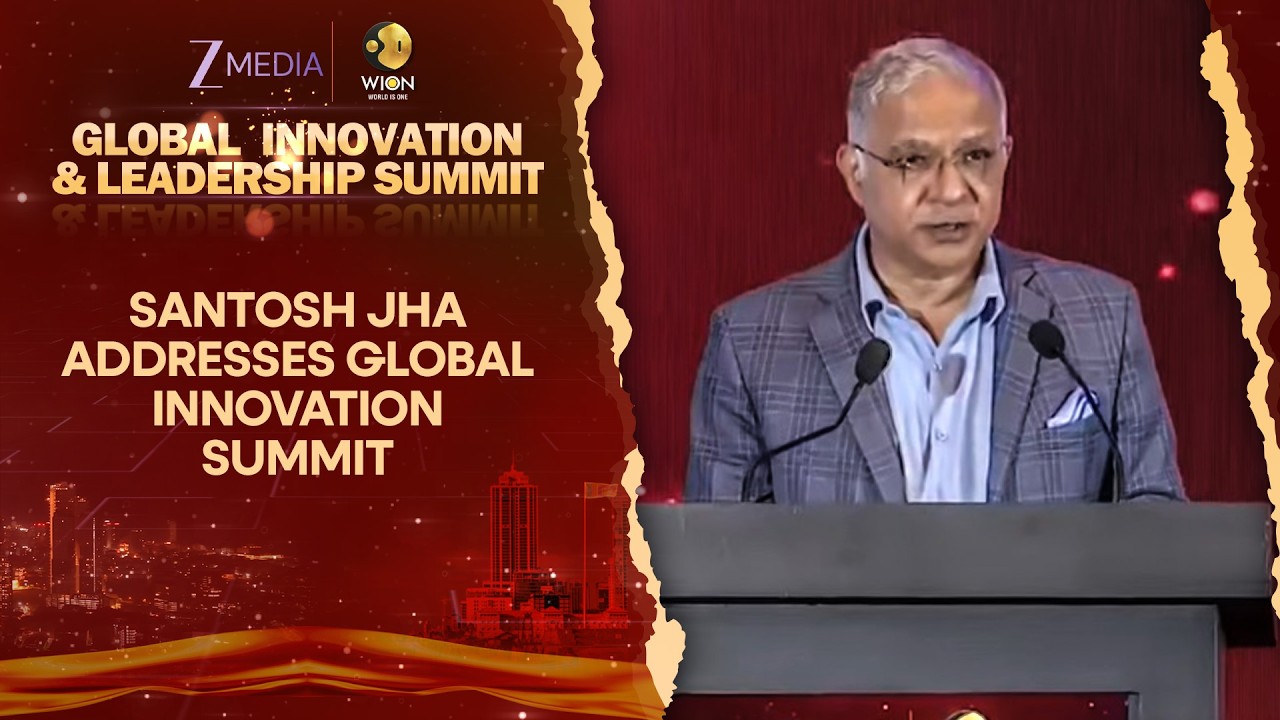 Santosh Jha Addresses Leadership Summit in Sri Lanka | WION