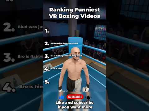 Ranking Funniest VR Boxing Videos #funny #ranking
