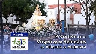 preview picture of video 'Procesión Virgen de Los Remedios de Valencia de Alcántara'