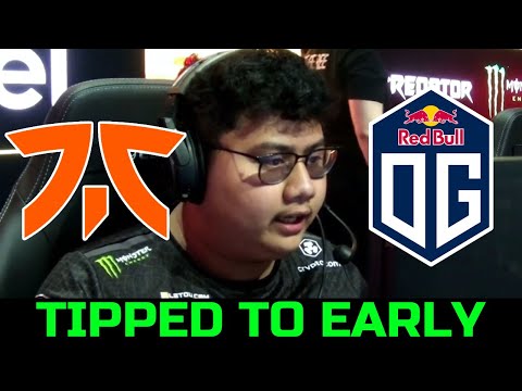 OG VS FNATIC GAME 1 - TIPPED ATF TOO EARLY ESL ONE STOCKHOLM 2022 MAIN EVENT