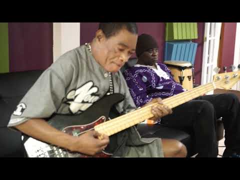 Ngouma Lokito recording with Samba mapangala