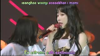 TAEYEON Up and down y good thing   The Magic of Christmas Time Live Sub Español