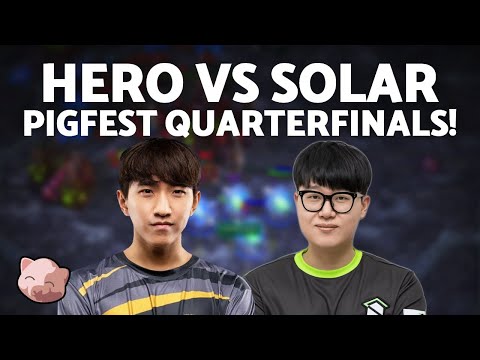 SOLAR vs HERO's Mass Oracles! | PiGFest Quarterfinals (Bo5 PvZ) - StarCraft 2