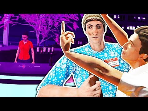 2 Drunk Guys Ruin a WEDDING In VR - Drunkn Bar Fight Gameplay - VR