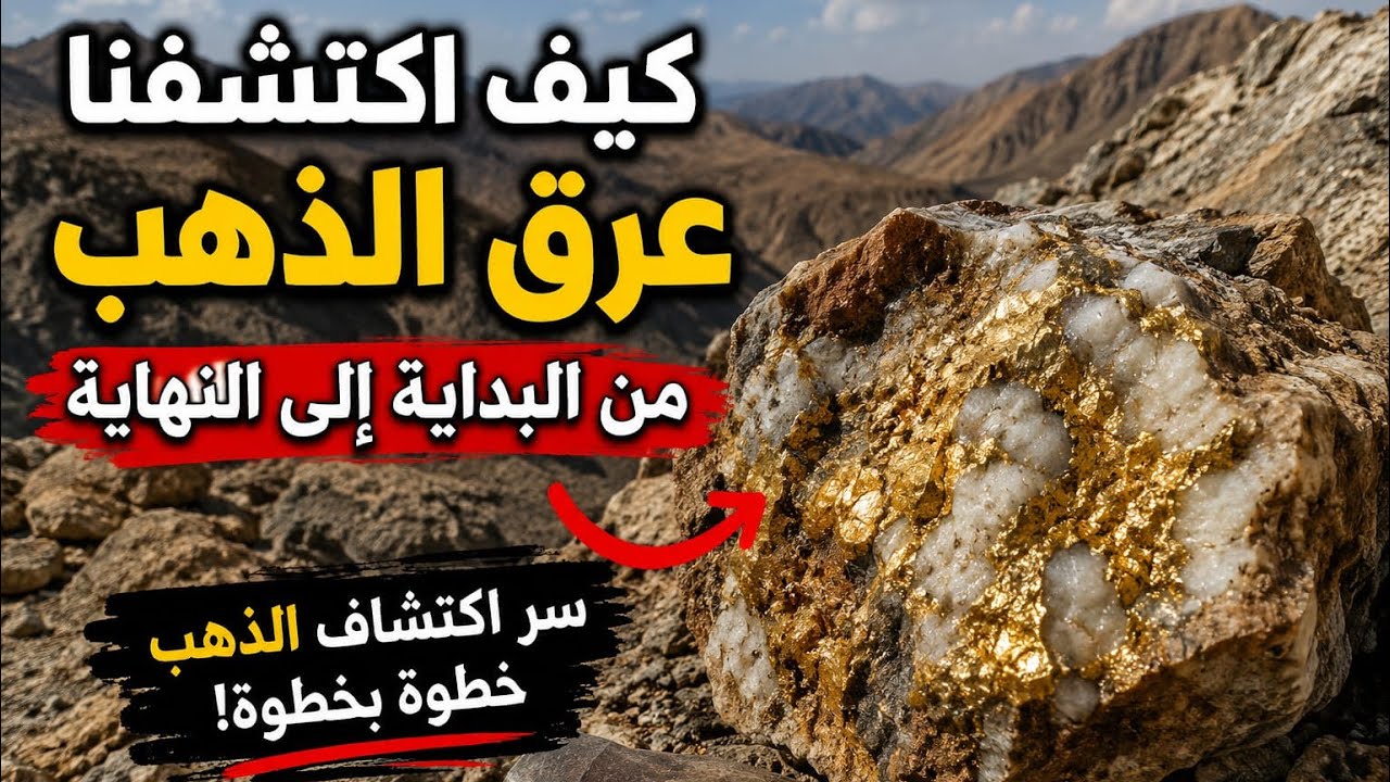 كيف اكتشفنا عرق الذهب؟
