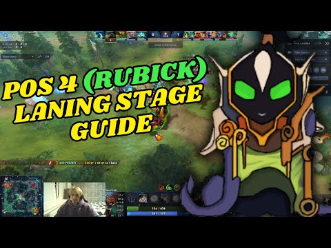 How To Lane As Position 4 Rubick