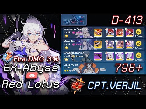 [Honkai Impact 3] EX Abyss Red Lotus - MHT-3B Nirvana (798 Pts) D-413